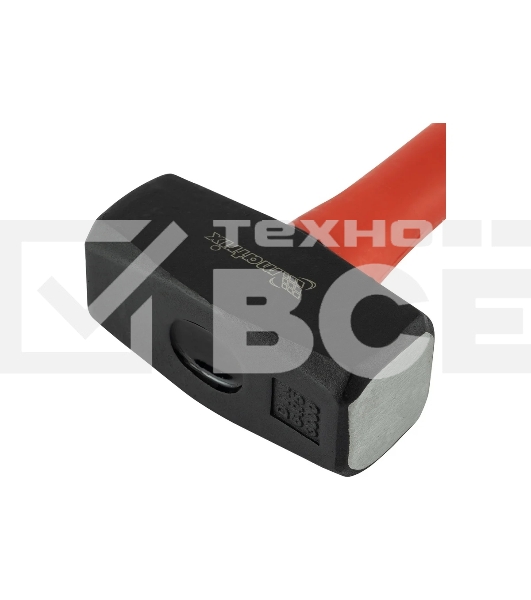 Кувалда Matrix 10975, 3 кг, фибергласовая обрезиненная рукоятка 600 мм