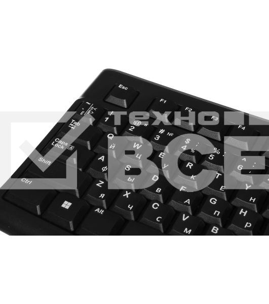 Комплект клавиатура+мышь Logitech MK120 проводной, USB, 1000 DPI, чёрный (неоригинальная гравировка)