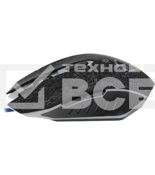 Мышь проводная Defender Shock GM-110L черный, 3200 dpi, USB, кнопки - 6