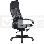 Кресло эргономичное Бюрократ CH-NOVA LUX черный сетка/ткань крестов. пластик, фото7