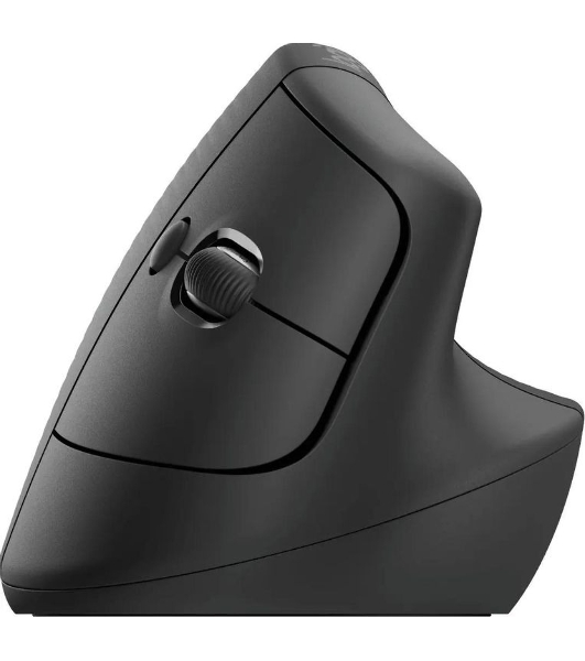 Мышь беспроводная Logitech Lift графитовый, 4000 dpi, радиоканал, Bluetooth, USB, кнопки - 6