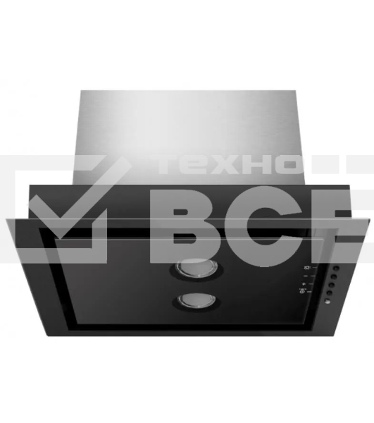 Вытяжка полновстраиваемая Gefest ВО 4603 К23 черный, 52 см, 800 куб. м/ч, 78 дБ