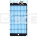 Сенсорное стекло (тачскрин) для Meizu MX4, черное, фото2