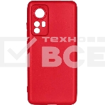 Чехол (клип-кейс) DF xiCase-63 для Xiaomi 12/12X красный, фото 1