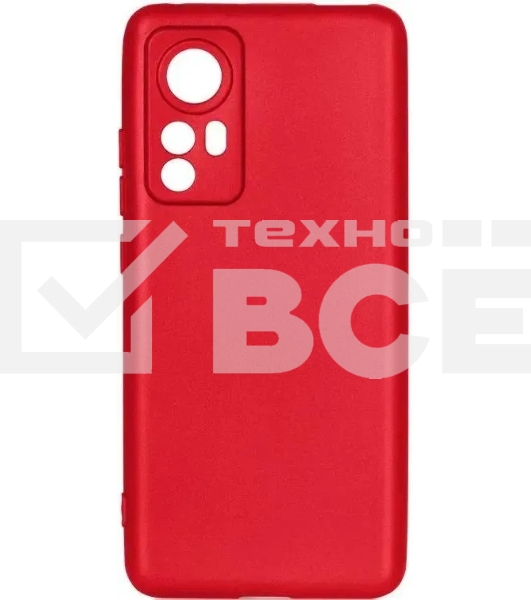 Чехол (клип-кейс) DF xiCase-63 для Xiaomi 12/12X красный
