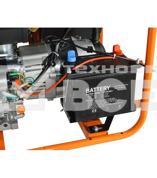 Электрогенератор бензиновый Carver PPG - 5000DE, 3.6 кВт, 101 дБ, 75 кг