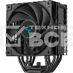 Кулер для процессора DEEPCOOL AG500 DIGITAL BK черный, 120 мм, алюминий/медь, 1950 об/мин, 29.4 дБ, 4 pin, 240 Вт, 158 мм, фото8