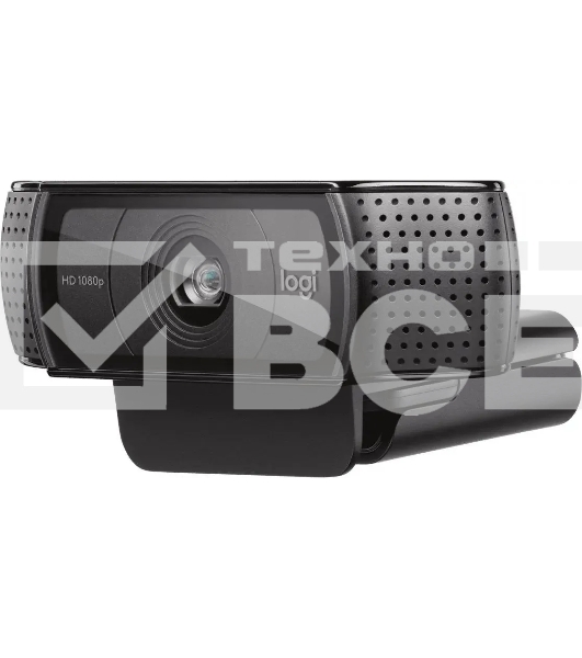 Камера Web Logitech HD Pro C920 черный 3Mpix (1920x1080) USB2.0 с микрофоном (960-001062)
