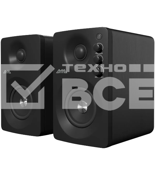 Колонки GMNG GG-SP610ACW 2.0 черный 60Вт BT