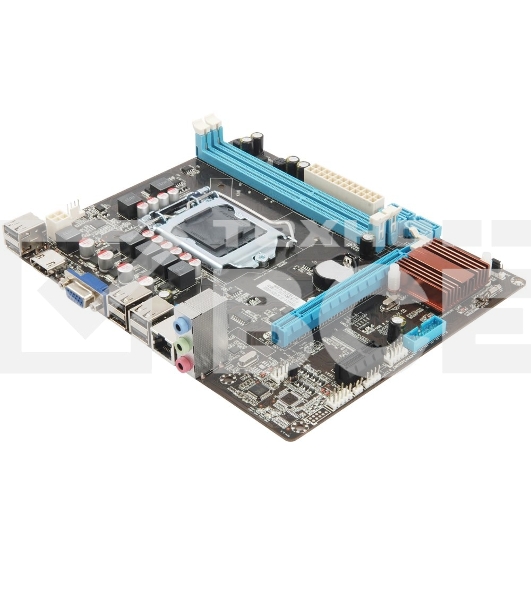 Материнская плата Esonic H55KEL WITH i5 (650), LGA 1156, Intel H55, 2xDDR3, 4xSATA, 1xPCIe 3.0 x16, 1xHDMI, 1xVGA, 6xUSB 2.0, 3x3.5 мм, 5.1, mATX
