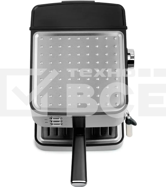 Кофеварка рожковая Vitek VT-1504 серебристый/черный, исп. кофе - молотый, 1.6 л, 850 Вт, 15 Бар.
