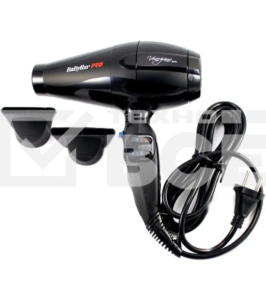 Фен Babyliss Pro VENEZIANO IONIC 2200Вт черный