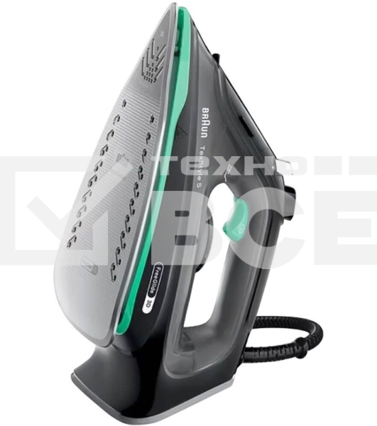 Утюг BRAUN SI5277GR 2700 Вт, зеленый/черный