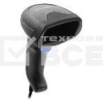 Сканер штрих-кода ручной QW2500 KIT, имидж 2D, 30 скан/сек, USB, черный, фото 1
