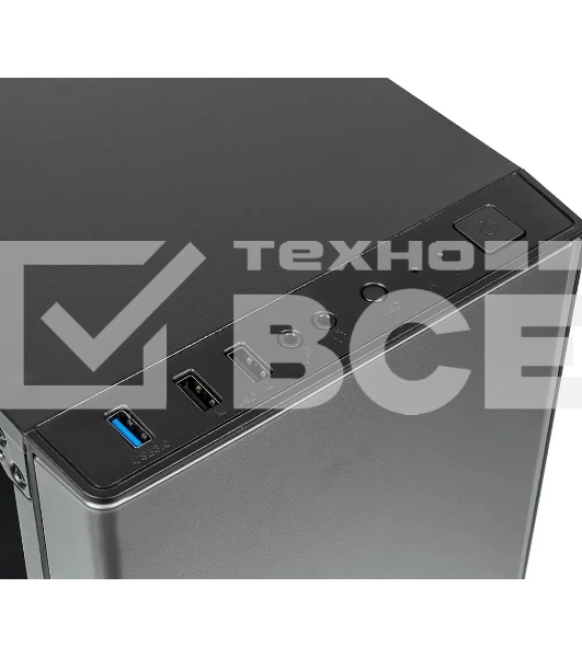Компьютерный корпус Accord JP-VI черный без БП ATX 2xUSB2.0 1xUSB3.0 audio bott PSU