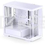 Корпус без блока питания JONSBO D300, Mini-Tower, TG, no fan, 2xUSB-A 3.2 + 1xUSB-C 3.2, mATX, mITX White, фото8