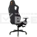Кресло игровое Knight TITAN черный ромбик эко.кожа с подголов. крестовина металл, фото8