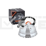 Чайник для плиты LEONORD Freundlich-3001QS из нержавеющей стали со свистком, 2,3л (в уп. 6 шт), фото3