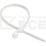 Хомут кабельный ИЭК UHH40-4-150-100 3.5х150 нейл. белый с отвер. для креп. ХОК (уп. 100 шт), фото 1