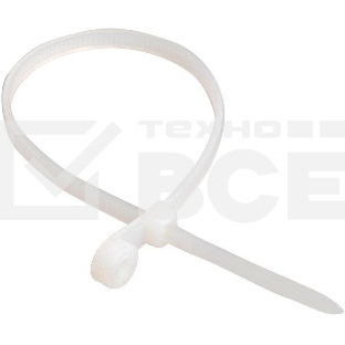 Хомут кабельный ИЭК UHH40-4-150-100 3.5х150 нейл. белый с отвер. для креп. ХОК (уп. 100 шт)