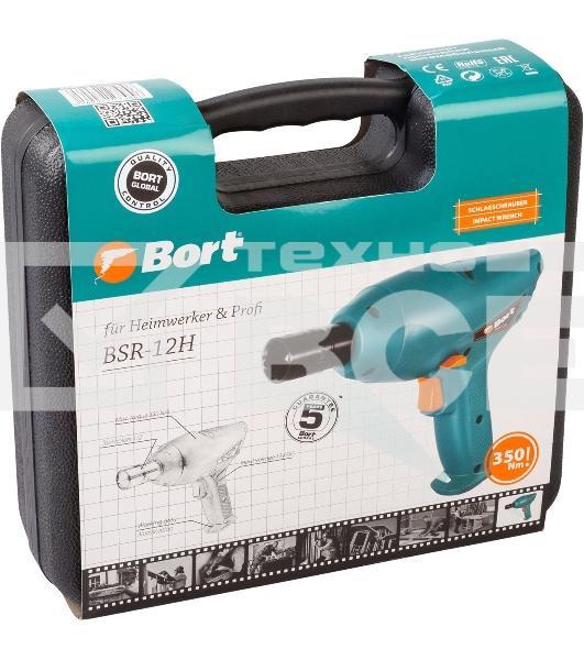 Гайковерт Bort BSR-12H проводной автомобильный 91275806