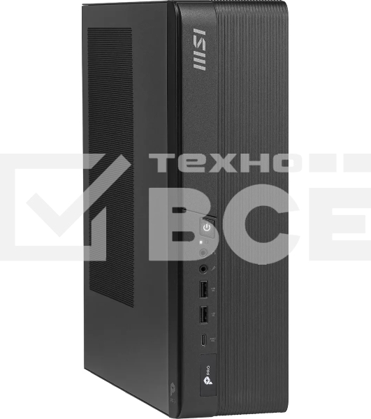 Мини ПК MSI Pro DP80 A14G-007BRU i5 14400 (2.5) Graphics CR без ОС 2xGbitEth WiFi BT 120W черный (936-B20821-007)