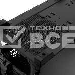 Компьютерный корпус без блока питания HSPD M340, Mesh Mid Tower, черный, TG, 0.5 SPCC, no fans, mATX, mITX, 165/350/200мм, 2x2.5