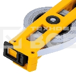 Рулетка геодезическая Denzel 20 м х 13 мм, открытый корпус, металлическая лента, фото5