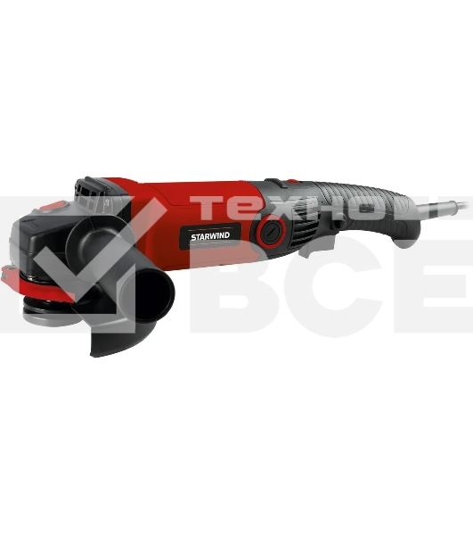 Угловая шлифовальная машина Starwind AG125LE-1500 1500Вт 11000об/мин рез.шпин.:M14 d=125мм