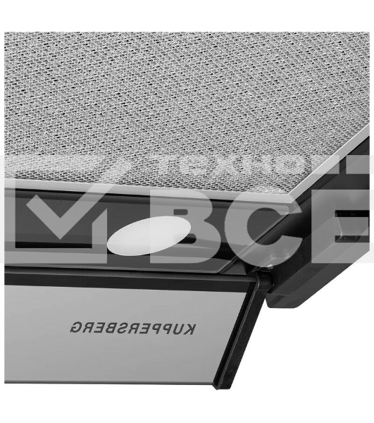 Вытяжка встраиваемая Kuppersberg Nancy 60 черный, 60 см, 850 куб. м/ч, 42 дБ