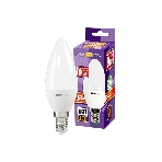 Лампа светодиодная JazzWay PLED-SP C37 9Вт свеча 3000К теплый белый E14 820лм 230В, фото2