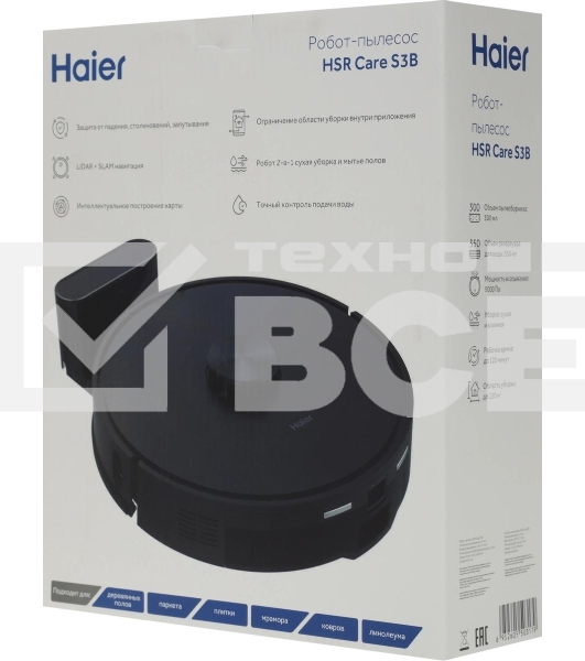 Робот-пылесос Haier HSR Care S3B