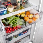 Холодильник Maunfeld MFF1857NFW белый мат. инвертер двухкамерный 336/117л морозилка снизу, фото10