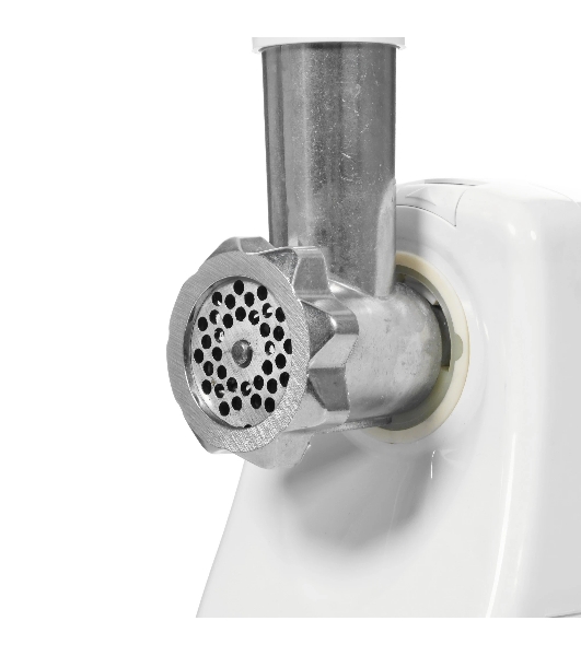 Мясорубка электрическая Ротор Экстра-Р ЭМШ 35/250-2 белый, 1500 Вт, 0.6 кг/мин, реверс, насадки - 2