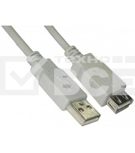 Кабель 5bites Кабель удлинитель 5bites UC5011-030C USB2.0, AM/AF, 3м.