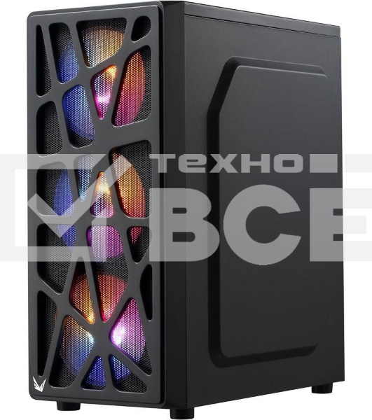 Компьютерный корпус Aerocool / Formula MANA черный без БП ATX 6x120mm 2xUSB2.0 1xUSB3.0 audio bott PSU