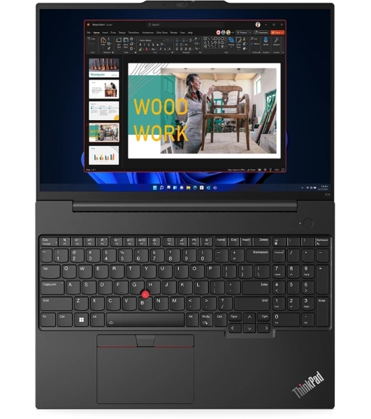 Ноутбук Lenovo ThinkPad E16 Gen 1/16'/IPS/Intel Core i7-1355U/16GB/512GB SSD/Intel Iris Xe/NoOS/серый/1.81kg
