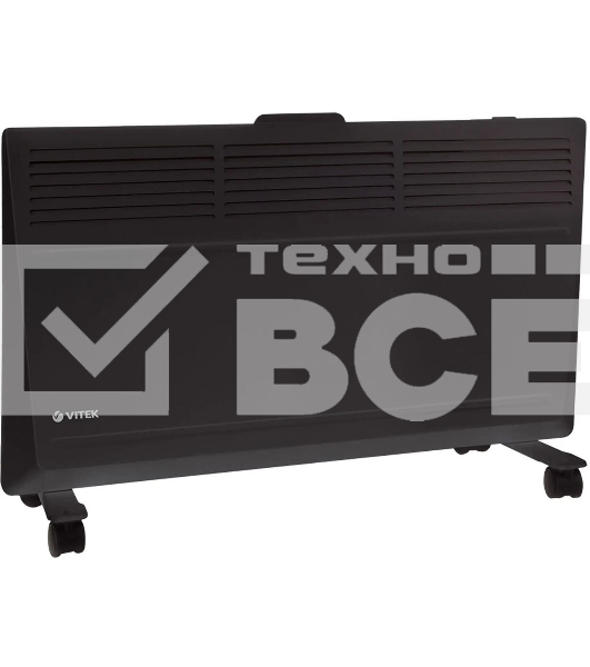 Конвектор Vitek Midnight VT-2194 черный, 1500Вт, 20м2
