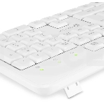 Клавиатура Oklick 305M (1875227) проводная, USB, белый, фото4