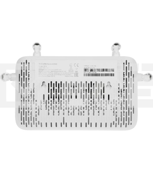 Роутер Wi-Fi Xiaomi Mi Router AX1500 RD12, 2.4/ 5 ГГц, до 1.5 Гбит/с, LAN 3x1 Гбит/с, WAN 1x1 Гбит/с