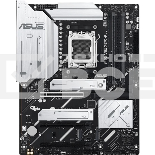Материнская плата ASUS PRIME X870-P, AM5, AMD X870, 4xDDR5, 2xSATA, 4xM.2, 1xPCI-E 5.0 x16, 1xPCI-E 4.0 x16, 1xPCI-E x1, 1xHDMI, 2xUSB Type-C, 1x2.5Gb LAN, 4xUSB-A 3.2 Gen 1, 1xUSB 3.2 Gen 2, 3x3.5 мм, 7.1, ATX