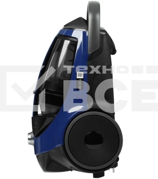 Пылесос Samsung VCC8836V36/XEV синий, 430/2200 Вт, уборка сухая, пылесборник контейнер 2 л