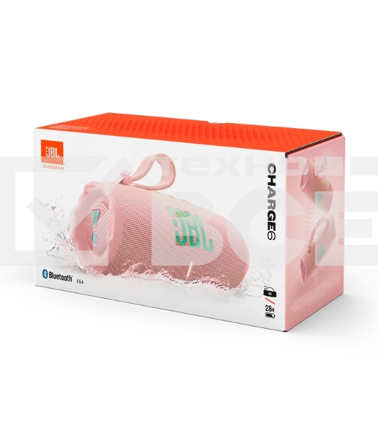 Портативная акустика JBLCHARGE6PINK розовый