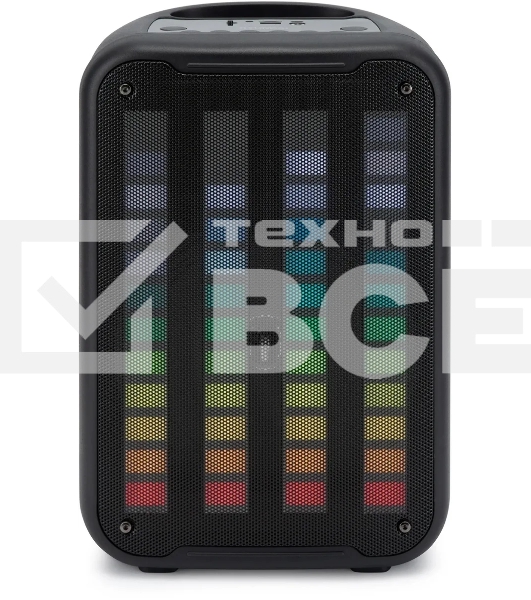 Минисистема Hyundai H-MC1204 черный 10Вт FM USB BT micro SD