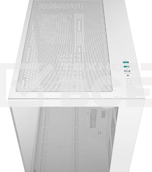 Компьютерный корпус Deepcool CG530 WH белый без БП ATX 2x120мм 2x140мм 2xUSB2.0 1xUSB3.0 audio bott PSU