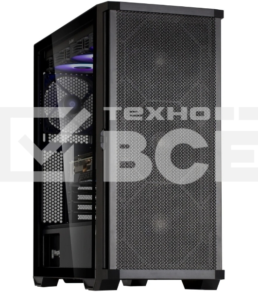 Компьютерный корпус ZALMAN Z10, ATX, черный, WINDOW, 2x3.5