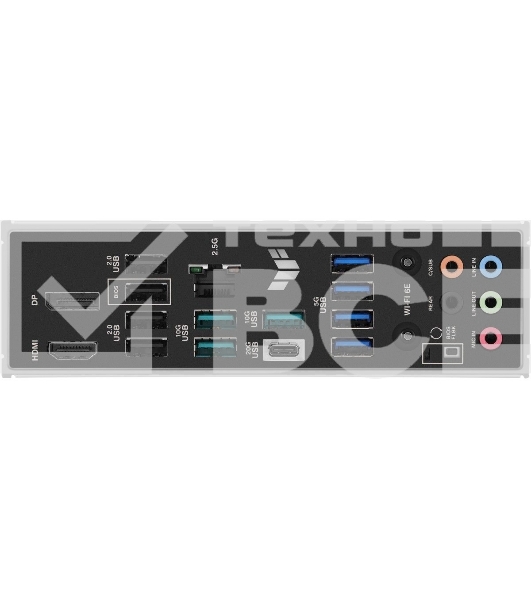 Материнская плата ASUS TUF GAMING B850M-PLUS WIFI, AM5, AMD B850, 4xDDR5, 4xSATA, 3xM.2, 1xPCIe 4.0 x16, 1xHDMI, 1xDP, 1x 2.5Gb LAN, 1xUSB-C 20Gbps, 3xUSB-A 10Gbps, 4xUSB-A 5Gbps, 4xUSB-A 2.0, 7.1, micro-ATX