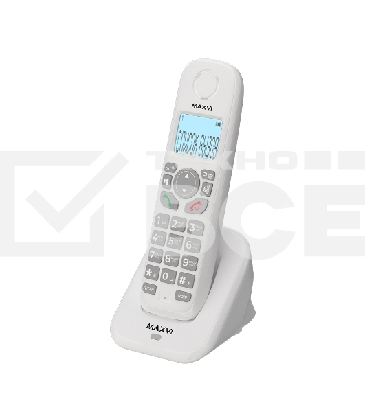 Радиотелефон Maxvi GA-01 белый