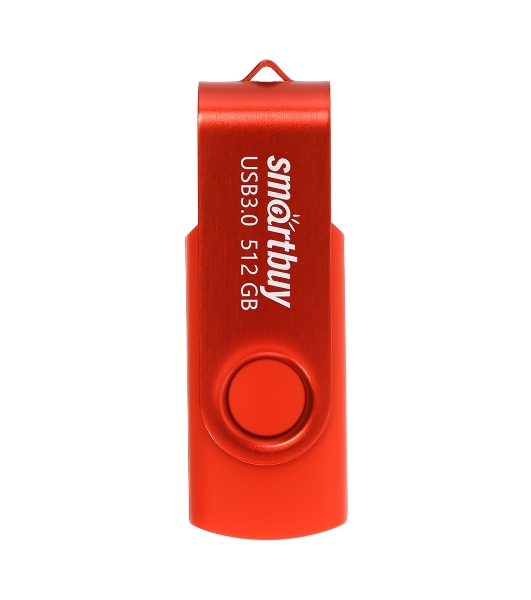 Флешка USB UFD 3.0/3.1 SmartBuy 512 Gb Twist Red (SB512 Gb3TWR)