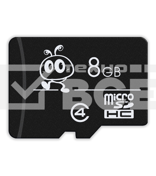 Карта памяти Micro SDHC 8Gb Smartbuy Сlass 4 (без адаптеров)